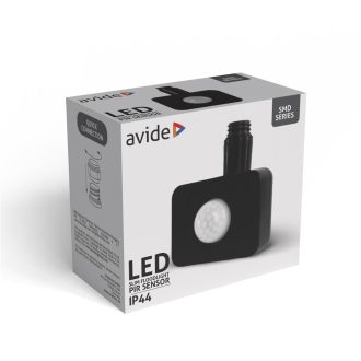 Αισθητήρας PIR προβολέα LED Avide Μαύρο