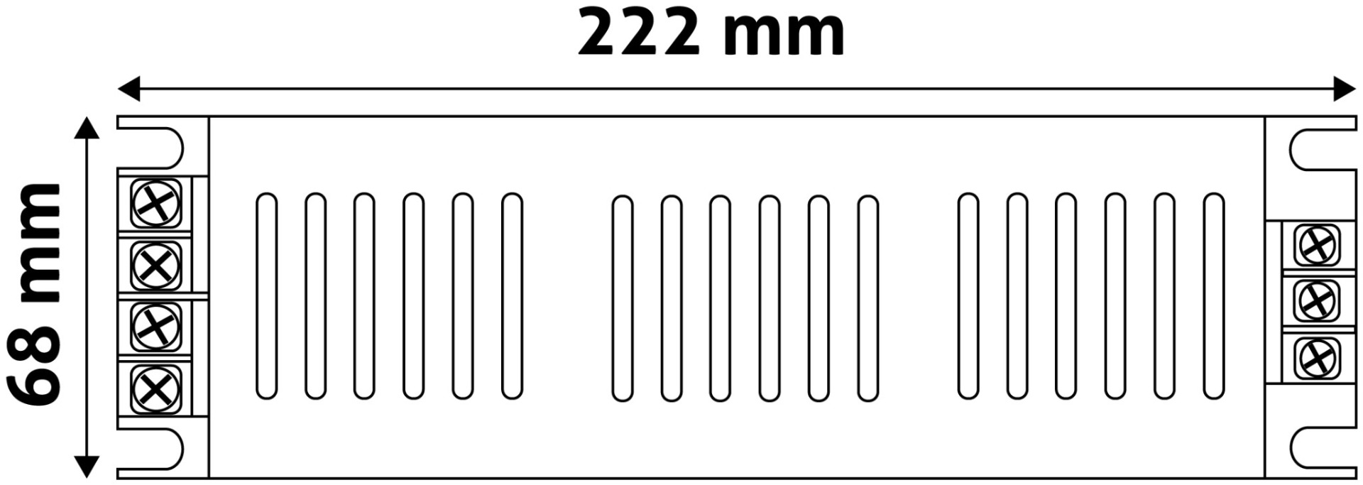 Avide Τροφοδοτικό LED Ταινίας 12V 200W IP20 - Image 2