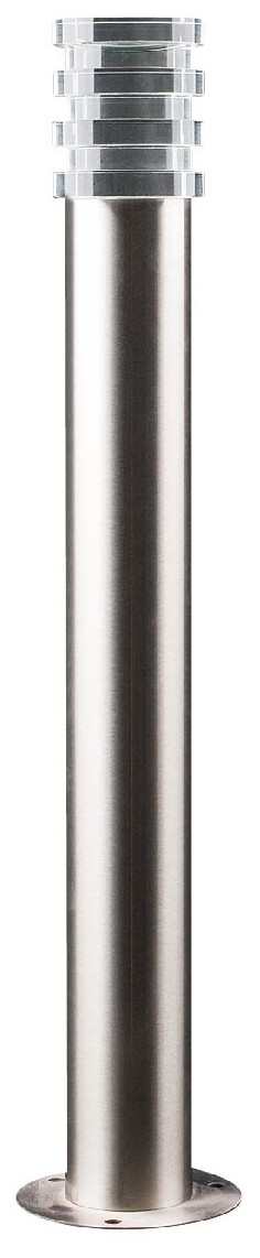 Avide Εξωτερικό Φωτιστικό Κήπου Κολώνα Sunset LED 1.5W WW 500mm IP44 Satin Nickel