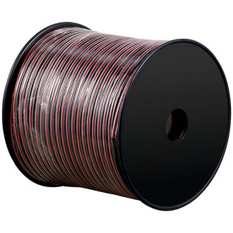 ATC Στροφείο Ηχου 2 x 0.75mm Kόκκινο-Μαύρο 100m