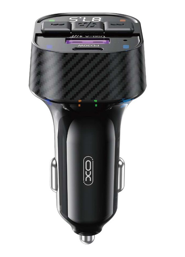 XO BCC17 Smart Bluetooth MP3 A+C Dual Port PD30W Φορτιστής Αυτοκινήτου - Image 3