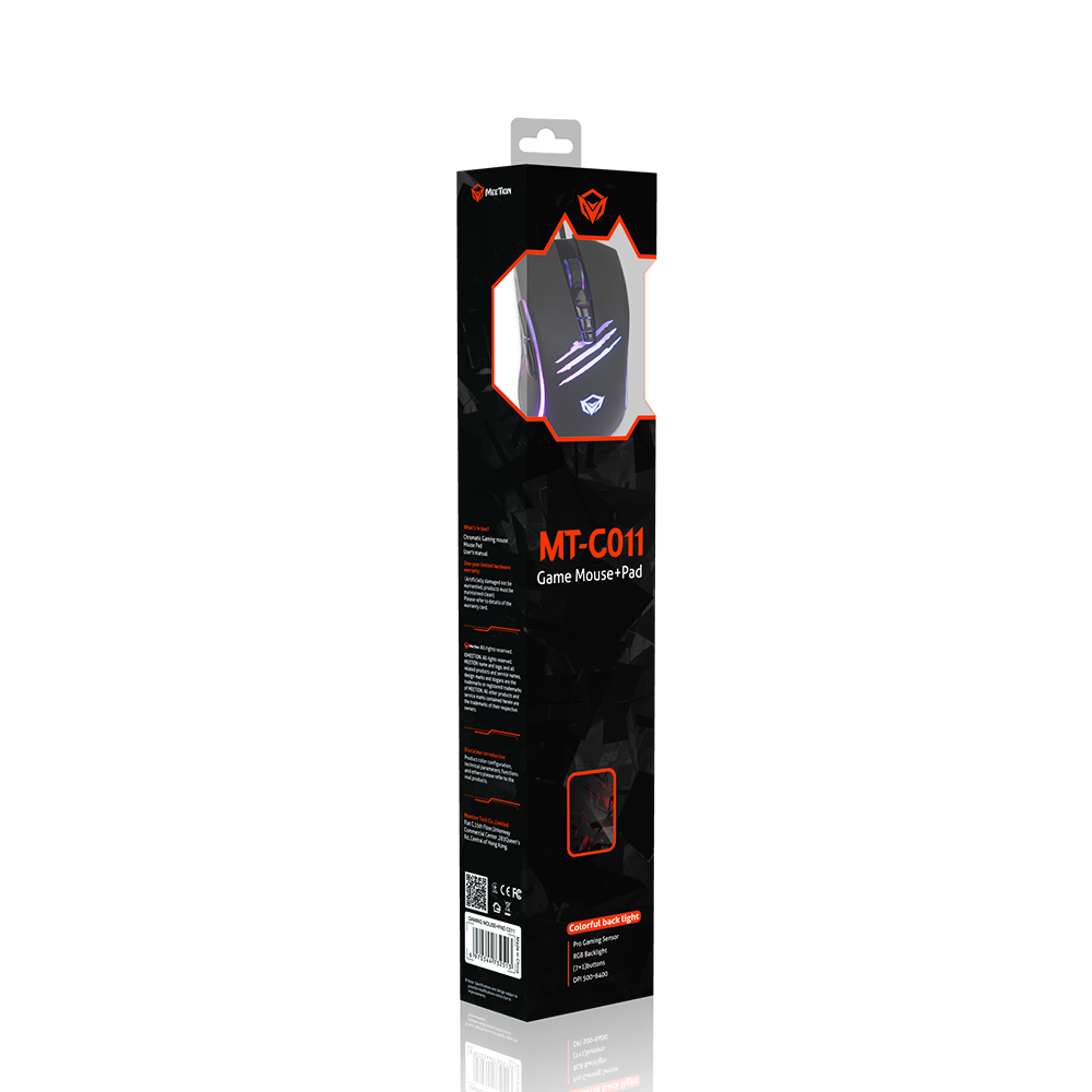 Meetion MT-C011 Σετ με Ενσύρματο Ποντίκι και Mouse Pad - Image 10