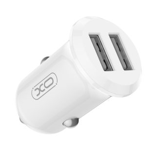 XO CC67 Mini Smart Dual USB Φορτιστής αυτοκινήτου 2.4A