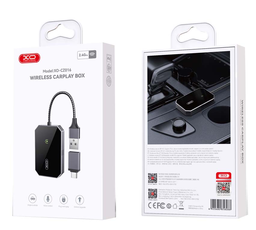 XO CZ016 Μονάδα Οθόνης Carplay - Image 5