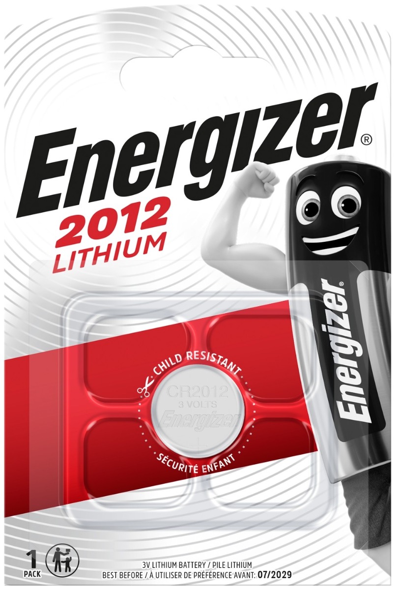 Energizer Μπαταρία Κουμπί Λιθίου CR2012