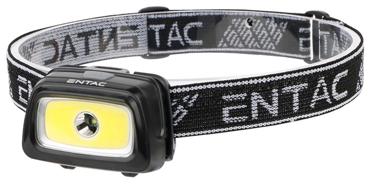 Entac Φακός Κεφαλής 5+3W (3xAAA Δεν περιλαμβ.) Μαύρος - Image 2
