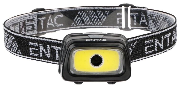 Entac Φακός Κεφαλής 5+3W (3xAAA Δεν περιλαμβ.) Μαύρος - Image 3