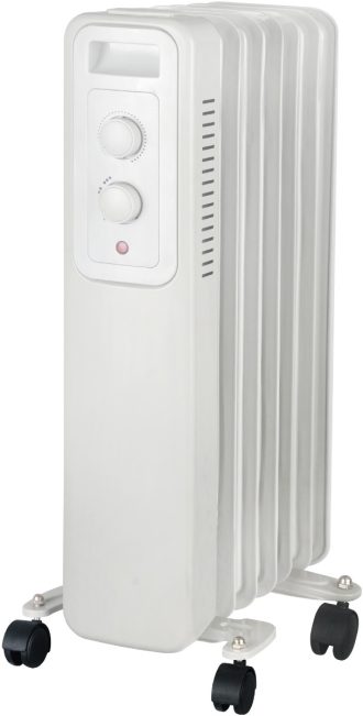 Entac Καλοριφέρ Λαδιού 7 Φετών 1500W Λευκό