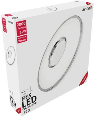 Avide LED Μοντέρνα Πλαφονιέρα Οροφής Eris 24W 350x85.0mm Θερμό 3000K
