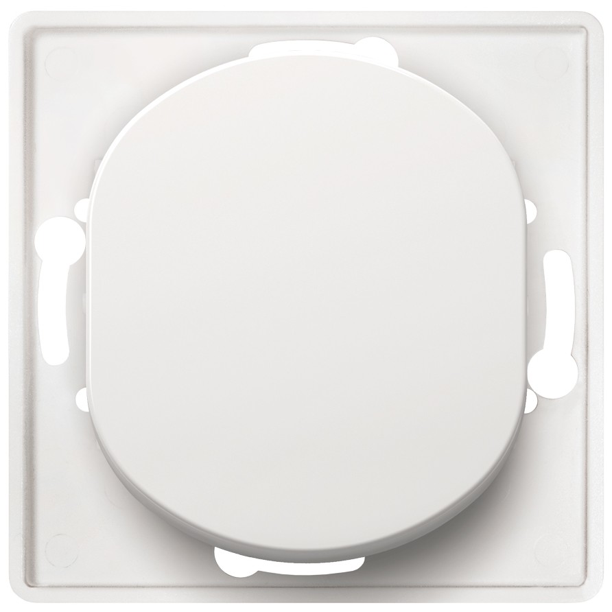 EON E608.0 Διακόπτης Σταυρός Χωρίς Πλαίσιο Κάλυψης Λευκός