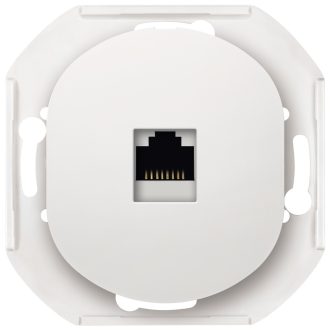 EON E616S.0 Πρίζα Δεδομένων Χωρίς Πλαίσιο Κάλυψης 1xRJ45 Cat 6A FTP Λευκό