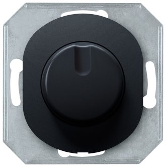 EON E6173.E Dimmer χωρίς πλαίσιο κάλυψης 40-400VA (Soft-touch Μαύρο)