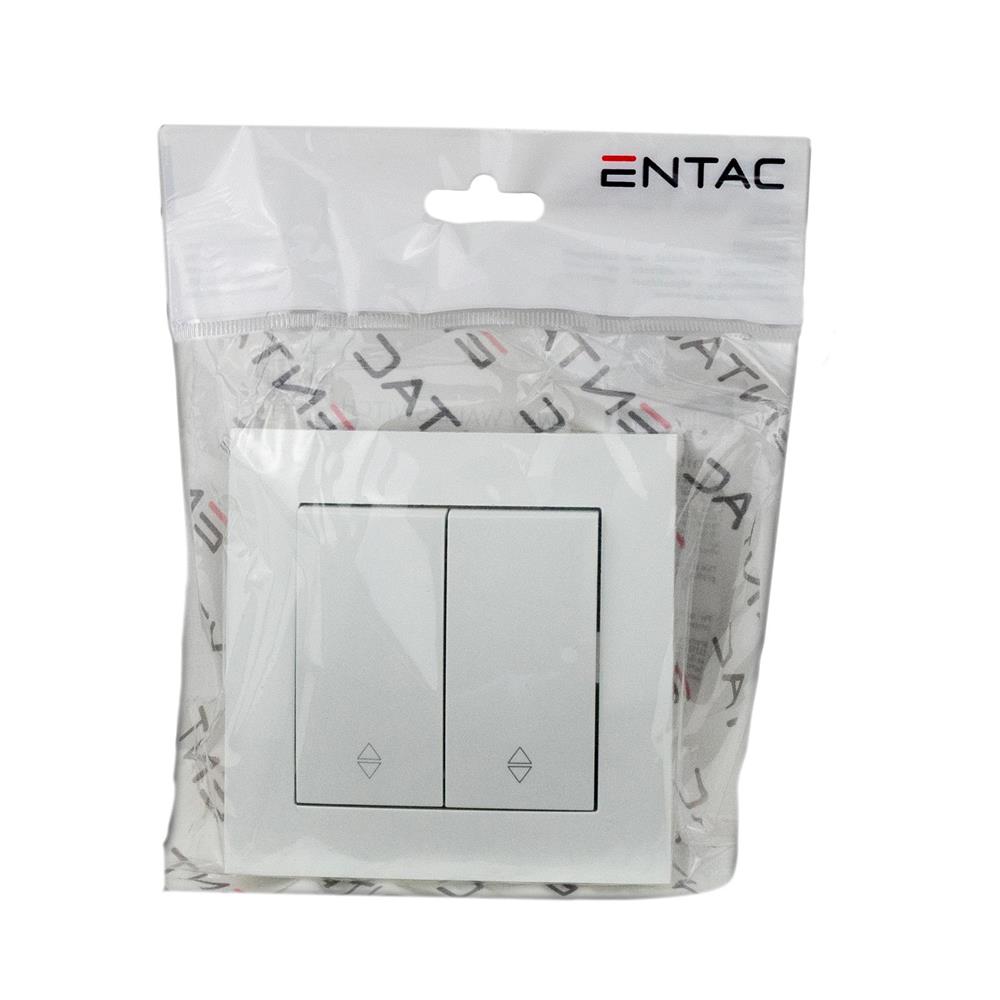 Entac 106+6 Arnold Εντοιχισμένος Εναλλακτικός Διακόπτης Λευκός - Image 4