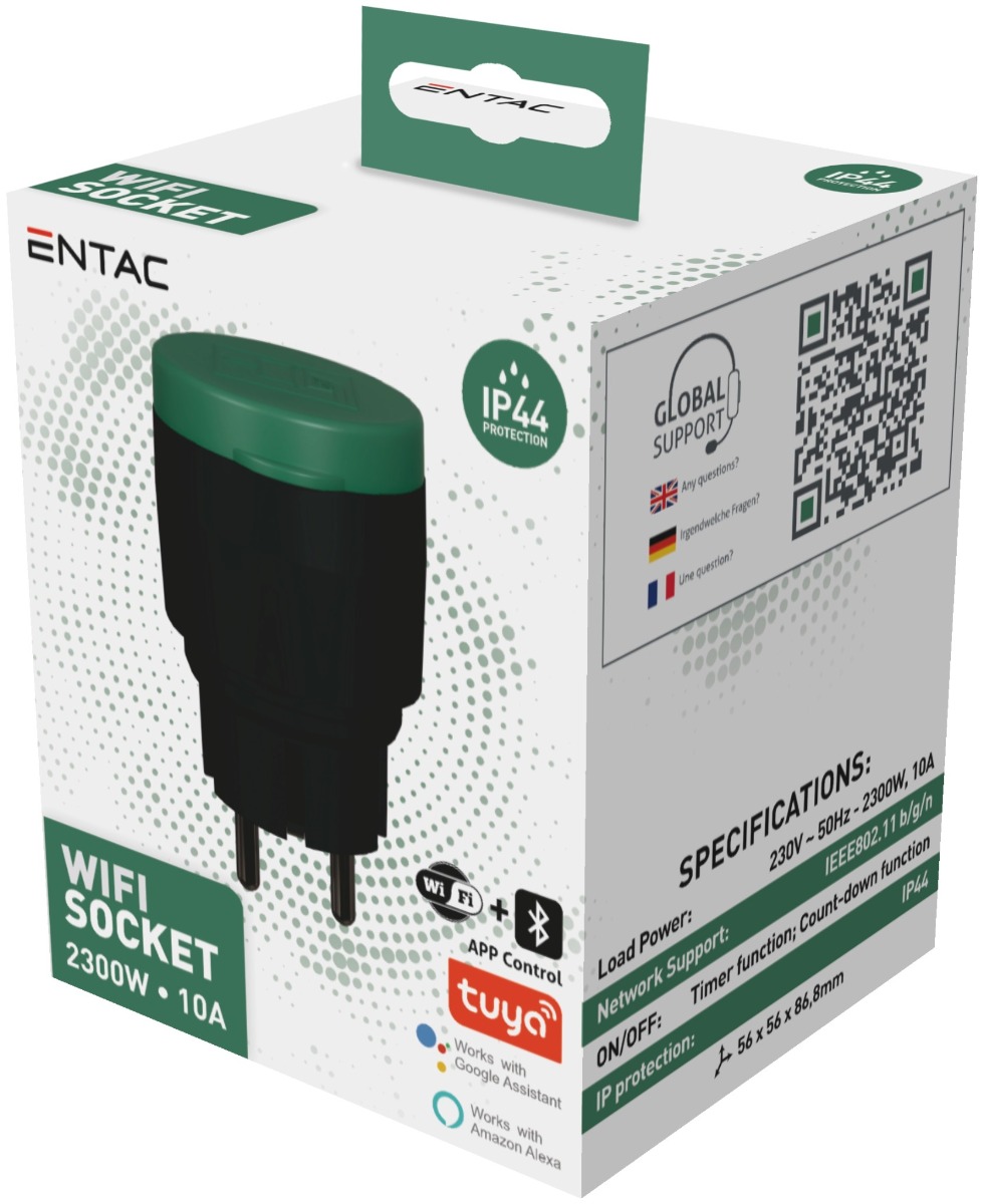 Entac Εξωτερική Πρίζα WIFI IP44 - Image 3