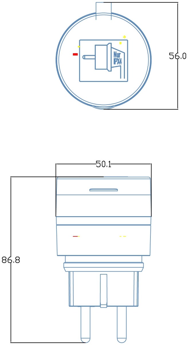 Entac Εξωτερική Πρίζα WIFI IP44 - Image 2