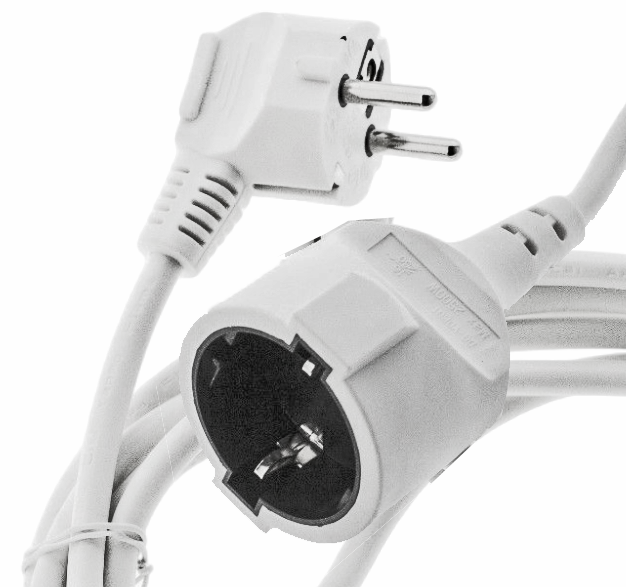 Entac Μπαλαντέζα 10m Λευκή 3x1.5mm - Image 3