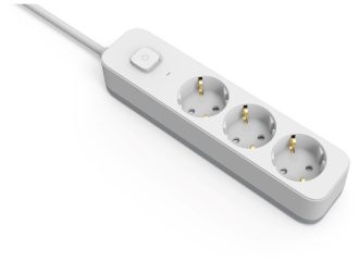 Entac Πολύπριζο D2 με 3 Πρίζες και Διακόπτη 3m 3G1.5