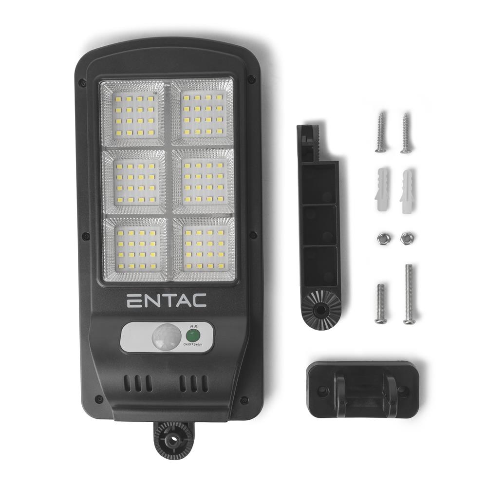 Entac Ηλιακό Φωτιστικό Τοίχου Πλαστικό 5W SMD με Αισθητήρα PIR - Image 6