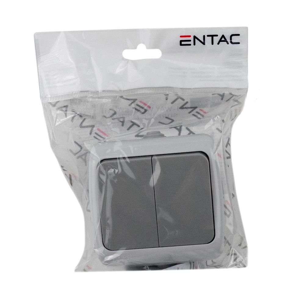 Entac 106 Stephan Διακόπτης Τοίχου Επιτοίχιος Εναλλακτικός IP54 - Image 4