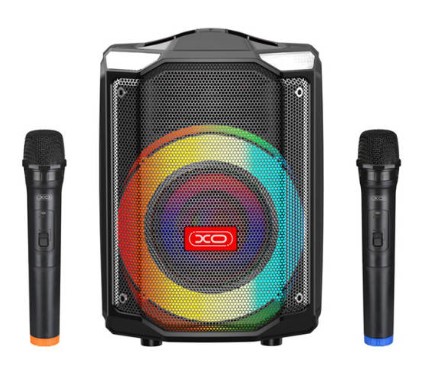 XO F48 Διπλό Ηχείο Speaker 8" RGB 40W (με τηλεχειριστήριο) - Image 8