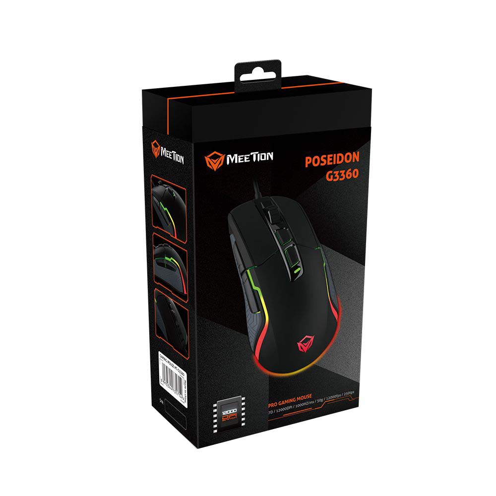 Meetion MT-G3360 Επαγγελματικό Gaming Ποντίκι - Image 8