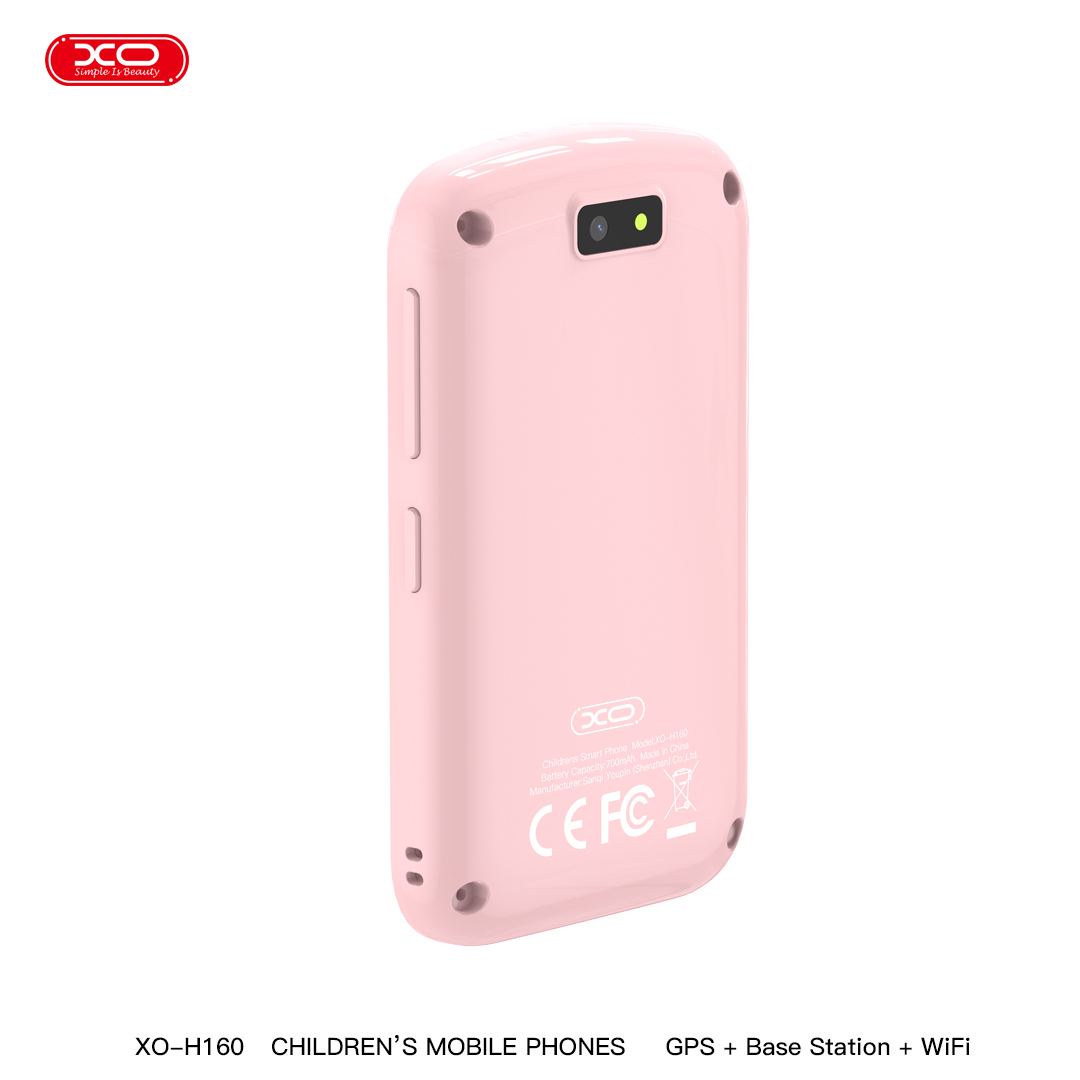 XO H160 GPS Παιδικό Smart Κινητό 4G 2.8 Ροζ - Image 2