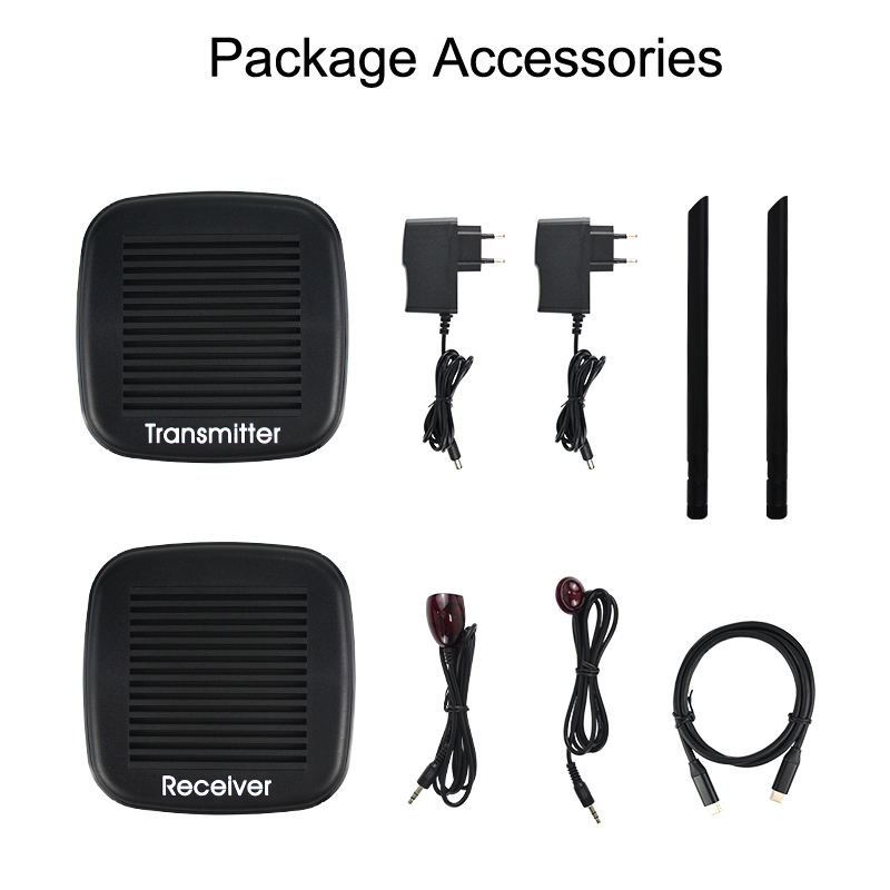 Ασύρματος Πομπός και Δέκτης HDMI με Έξοδο Type C Loop 200m - Image 13
