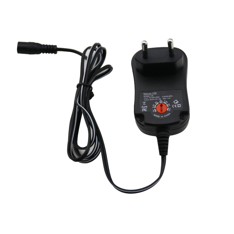 Τροφοδοτικό 12W 12V/1A Switching με 6 Κεφαλές - Image 2
