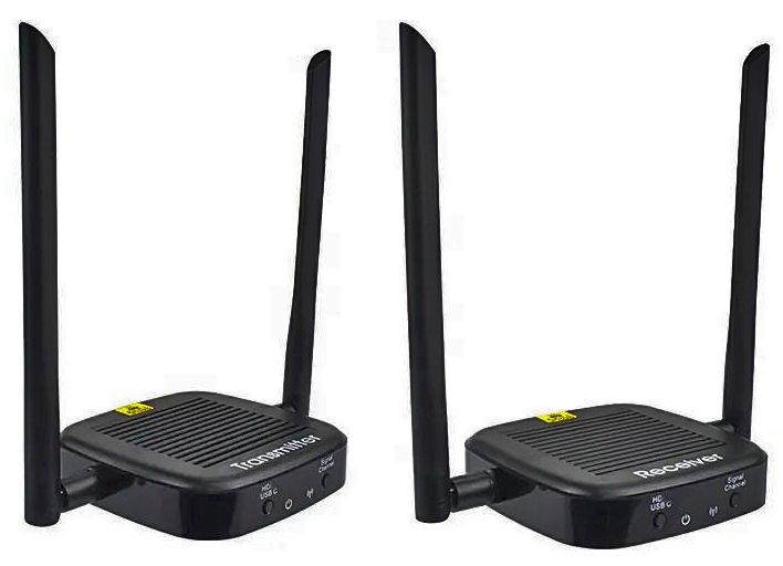 Ασύρματος Πομπός και Δέκτης HDMI με Έξοδο Type C Loop 200m