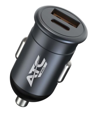 ATC-CA05 Φορτιστής Αυτοκινήτου USB-A & Type-C 65W