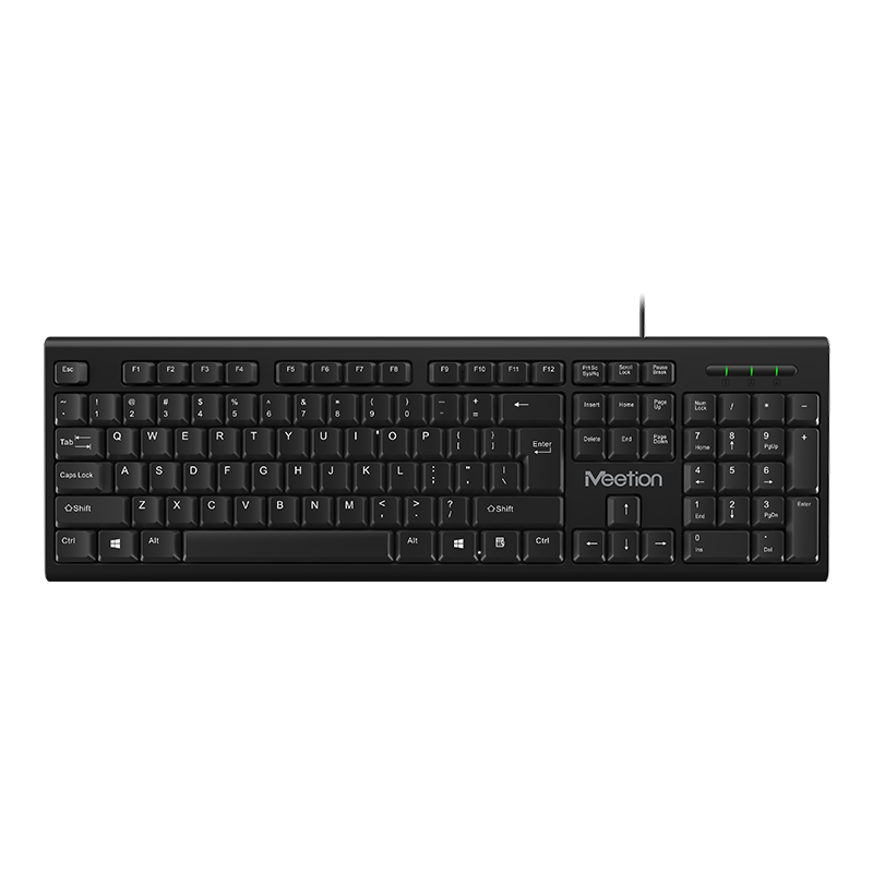 Meetion MT-K100 Ενσύρματο Πληκτρολόγιο / US