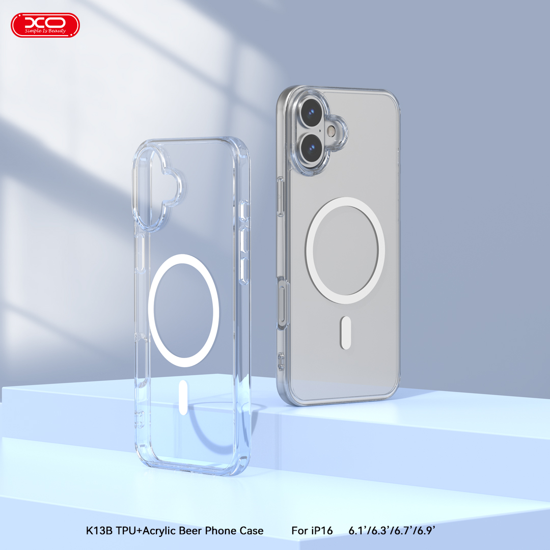 XO K13B Θήκη IPhone 16 plus/15 plus 6,7" TPU+Ακρυλική με Ενσωματωμένο Μαγνήτη - Image 3