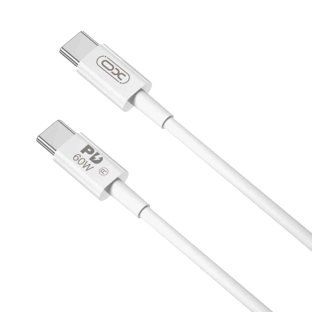 XO NB-Q190A 60W Καλώδιο Φόρτισης Type-C σε Type-C 1m