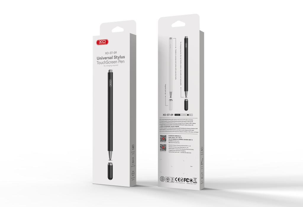 XO ST-09 Καθολική Γραφίδα Αφής για Οθόνες (Stylus) Μαύρη - Image 2