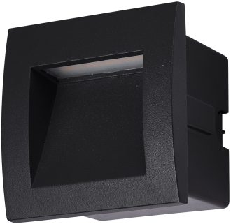 Avide Εξωτερικό Φως Σκάλας Χωνευτό Lagos LED 3W Λευκό 4000K IP54 9cm