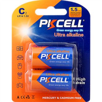 Pkcell Μπαταρίες Ultra Αλκαλικές LR14 C (2τμχ)