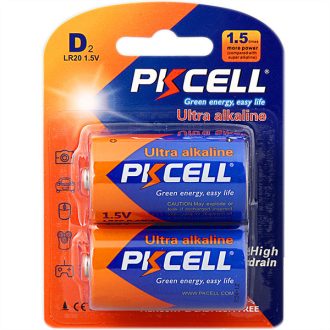 Pkcell Μπαταρίες Ultra Αλκαλικές LR20 D (2τμχ)