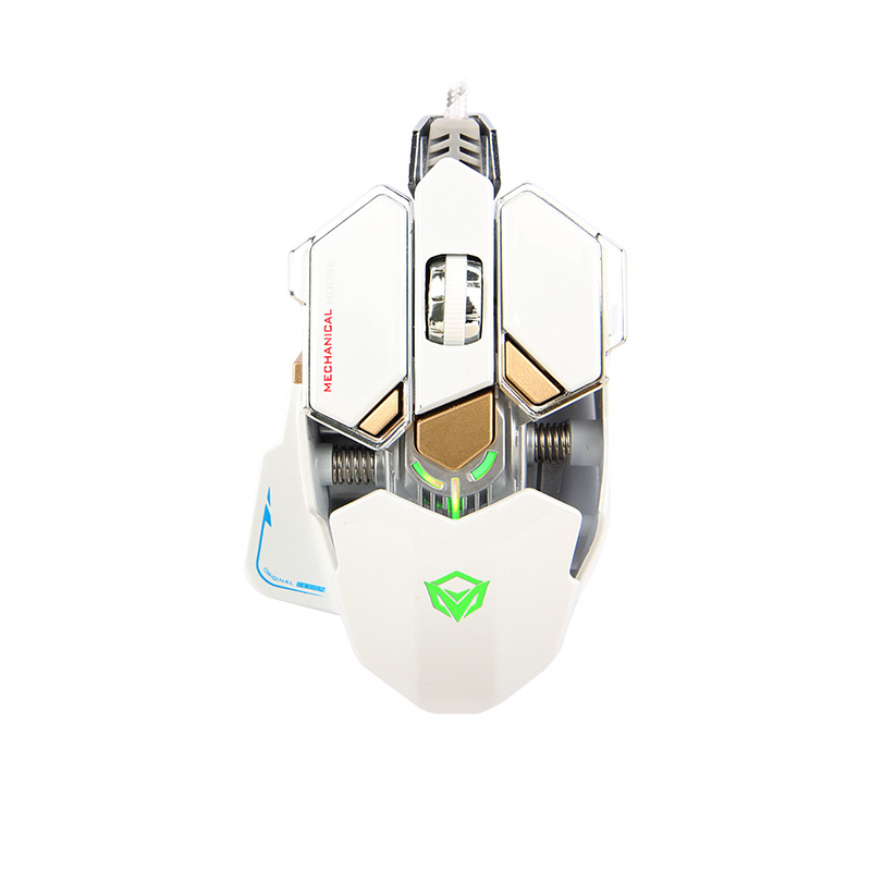 Meetion MT-M990 Μηχανικό Gaming Ποντίκι / Λευκό