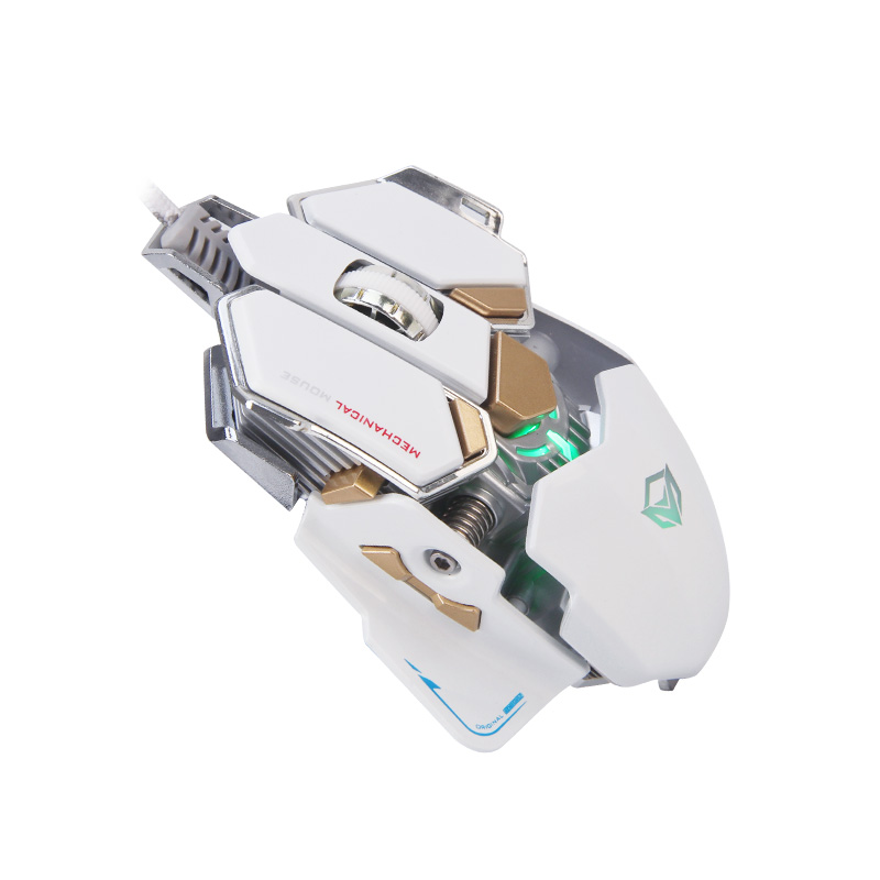 Meetion MT-M990 Μηχανικό Gaming Ποντίκι / Λευκό - Image 2