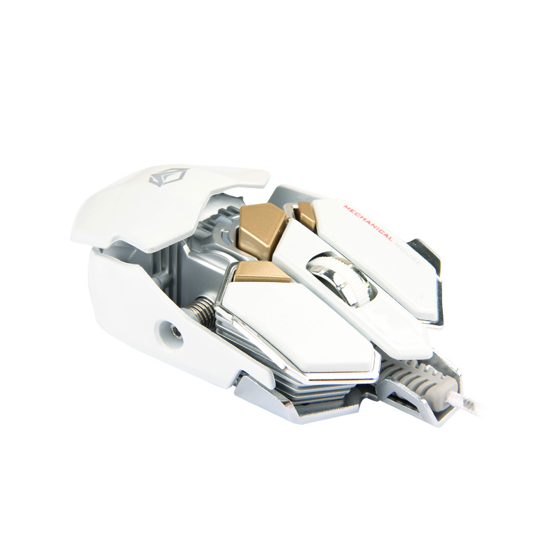 Meetion MT-M990 Μηχανικό Gaming Ποντίκι / Λευκό - Image 4