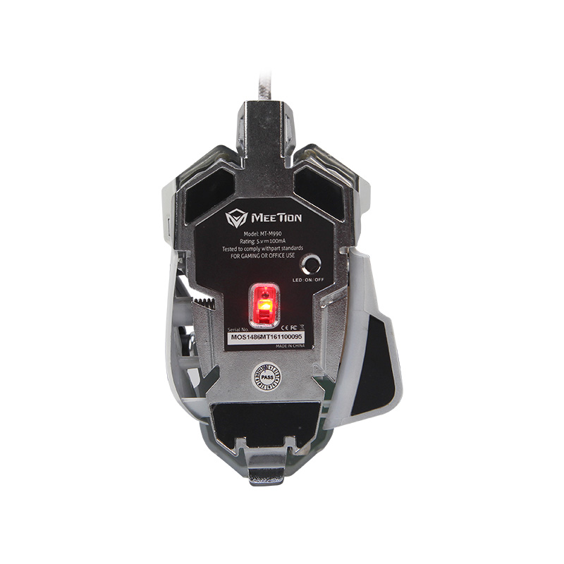 Meetion MT-M990 Μηχανικό Gaming Ποντίκι / Λευκό - Image 7
