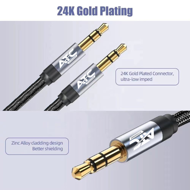 ATC HQ 3.5mm M / M Cable 1.5m - Image 3