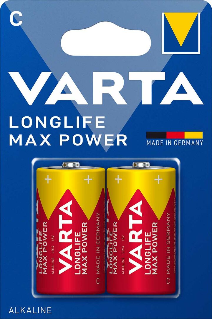 Varta Μπαταρίες Longlife Max LR14 C (2τμχ)