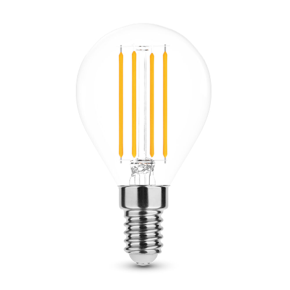 Modee LED Λάμπα Filament Globe Mini G45 4W E14 4000K 470lm ERP - Image 2