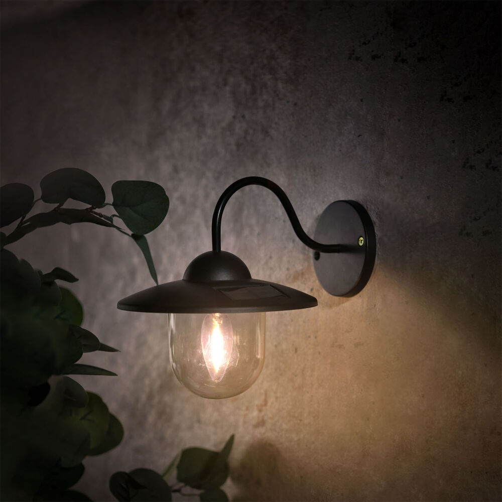 Modee Lighting LED Ηλιακό Επιτοίχιο Φωτιστικό - Image 3
