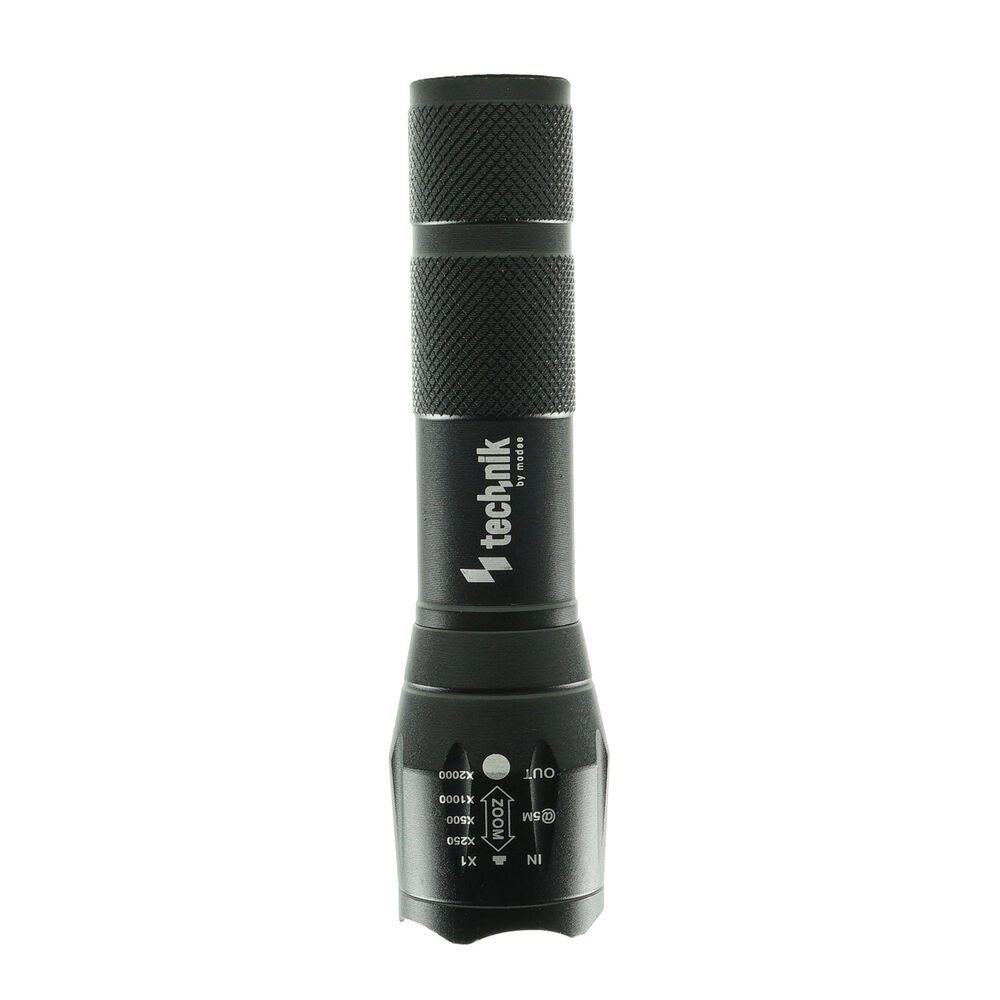 Technik Φακός P5 (+1x14500 800mAh) XPE LED με Καλώδιο Micro USB 150lm - Image 3