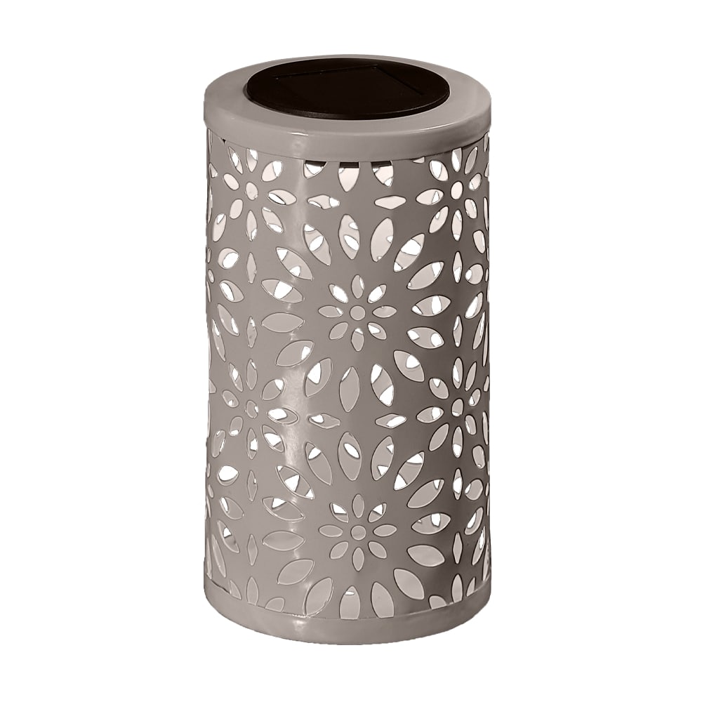 Modee Lighting LED Ηλιακό Φαναράκι Γκρι LT009 (H18xD10cm) - Image 2