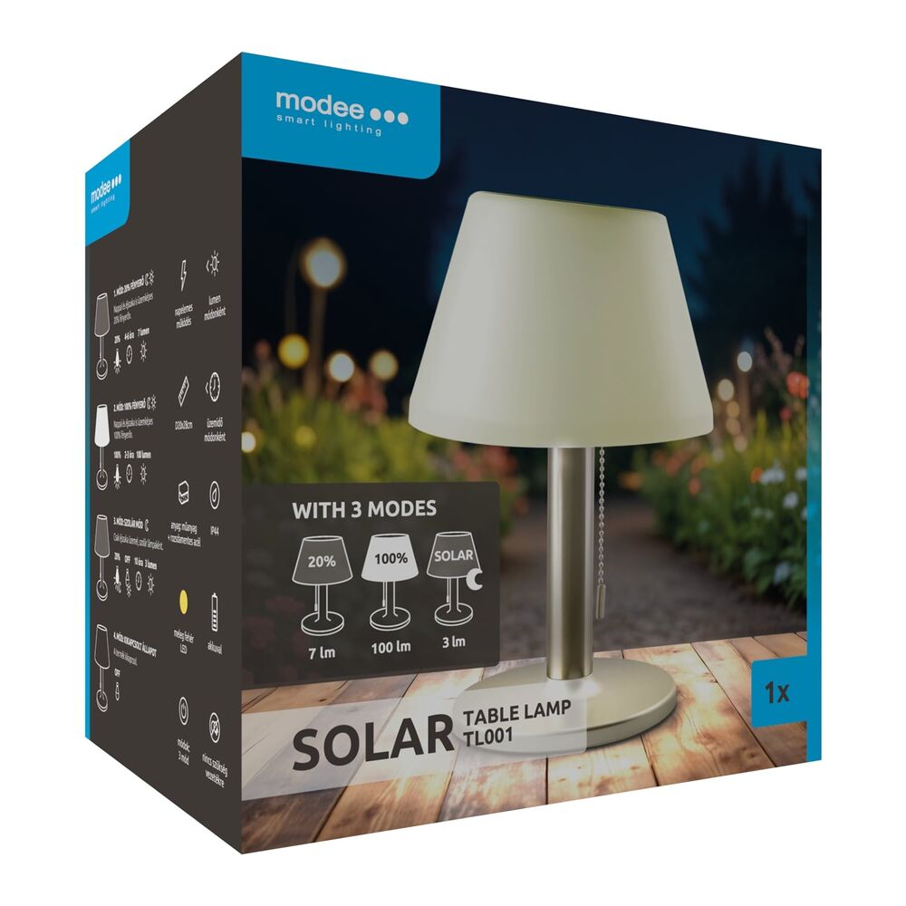 Modee Lighting LED Ηλιακό Επιτραπέζιο Φωτιστικό - Image 3