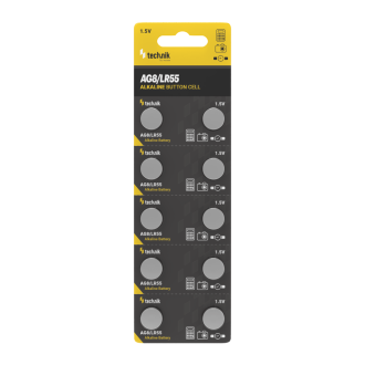 Technik Αλκαλικές Μπαταρίες Κουμπιά Platinum AG8 / LR55 / 191 / 391 1.5V B10
