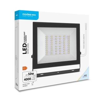Modee Lighting LED Προβολέας E-series Slim 50W 120° 6000K 4000 lm ERP